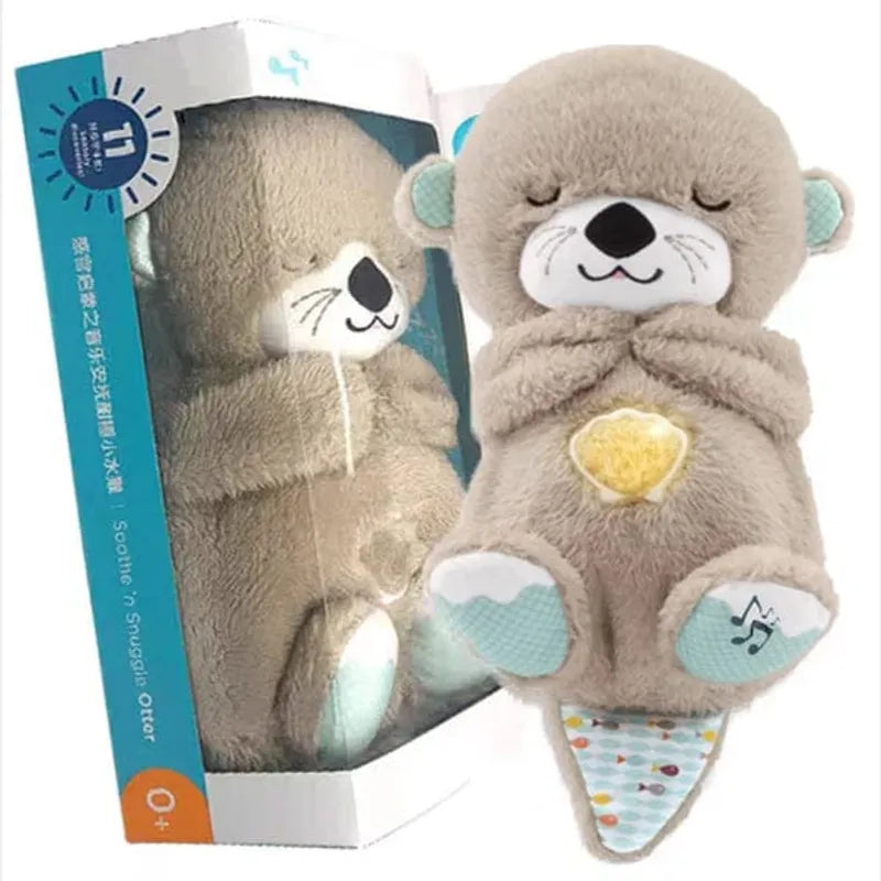 PELUCHE NUTRIA CON SONIDO Y LUZ
